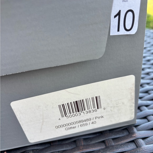 Balenciaga x Crocs Glitter Pink Slides SZ 10 BNWB - Picture 6 of 6